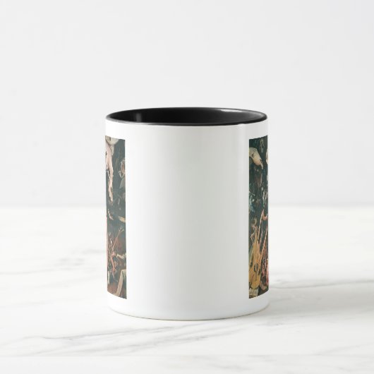 De tuin van de aardse gewichten mok (Midden)