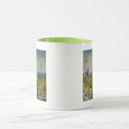 De tuin van de aardse gewichten mok (Midden)