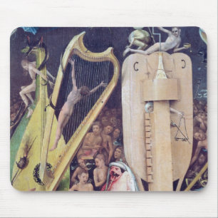 De tuin van de aardse gewichten muismat