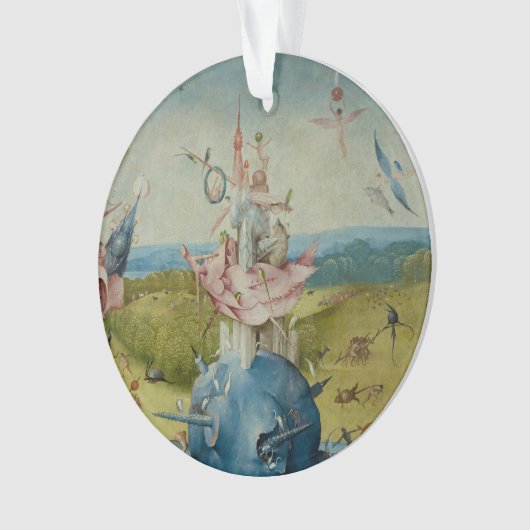 De tuin van de aardse gewichten ornament (voorkant)