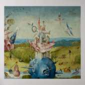 De tuin van de aardse gewichten poster (Voorkant)