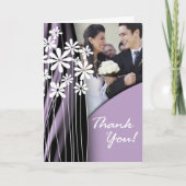 De Tuin van de bloem dankt u (sering) Bedankkaart (Voorkant)