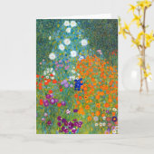 De Tuin van de bloem, Gustav Klimt Kaart (Gele Bloem)