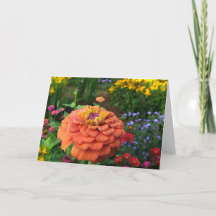 De Tuin van de bloem kleurt Kaart