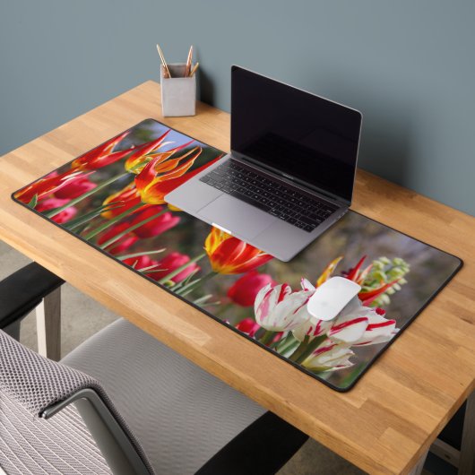 De tuin van de bloemenvlammen bureaumat (Kantoor 2)