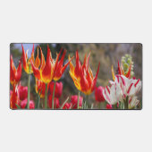 De tuin van de bloemenvlammen bureaumat (Voorkant)