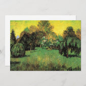 De tuin van de dichter door Vincent van Gogh (Voorkant / Achterkant)