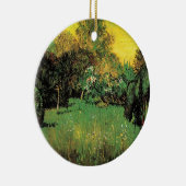 De tuin van de dichter door Vincent van Gogh, groe Keramisch Ornament (Rechts)