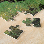 De tuin van de dichter door Vincent van Gogh Legpuzzel (Zijkant)