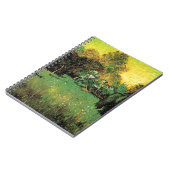 De tuin van de dichter door Vincent van Gogh. Notitieboek (Linkerzijde)