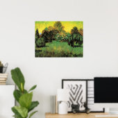 De tuin van de dichter door Vincent van Gogh Poster (Thuiskantoor)