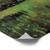 De tuin van de dichter door Vincent van Gogh. Poster (Hoek)