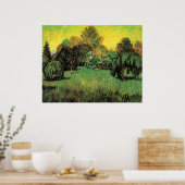 De tuin van de dichter door Vincent van Gogh Poster (Keuken)