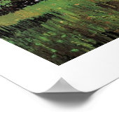 De tuin van de dichter door Vincent van Gogh. Poster (Hoek)