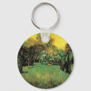 De tuin van de dichter door Vincent van Gogh Sleutelhanger