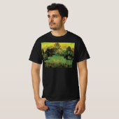 De tuin van de dichter door Vincent van Gogh T-shirt (Voorkant volledig)