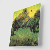 De tuin van de dichter door Vincent van Gogh. Vierkante Klok (Hoek)