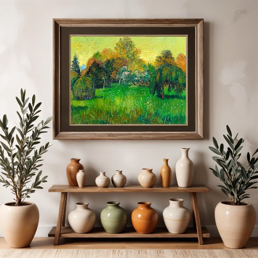 De tuin van de dichter poster