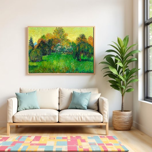 De tuin van de dichter poster