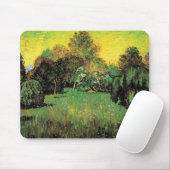 De tuin van de dichter van Vincent van Gogh. Muismat (Met muis)