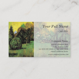 De tuin van de dichter, Vincent van Gogh. Visitekaartje