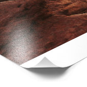 De tuin van de God is met een uitzicht van Pike's  Foto Afdruk (Hoek)