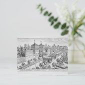 De tuin van de hertog Parma op de Palatine Hill, Briefkaart (Staand voorkant)