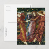De tuin van de hesperides, Briefkaart Burne-Jones (Voorkant / Achterkant)