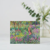 De Tuin van de Iris van Monet bij Briefkaart (Staand voorkant)