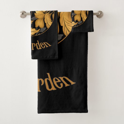 De tuin van de kat bad handdoek (Insitu)