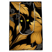 De tuin van de kat medium cadeauzakje (Achterkant)