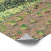 De tuin van de kunstenaar bij Eragny Camille Pissa Poster (Hoek)