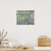 De tuin van de kunstenaar in Giverny (1900) Poster (Keuken)