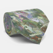 De tuin van de kunstenaar in Giverny - Claude Mone Stropdas (Opgerold)