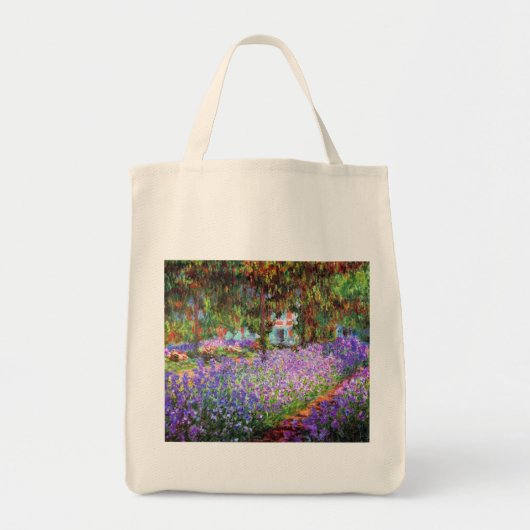 De tuin van de kunstenaar in Giverny, Claude Monet Tote Bag (Voorkant)