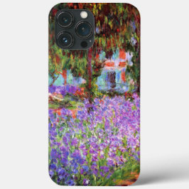 De tuin van de kunstenaar in Giverny door Monet iPhone 13 Pro Max Hoesje