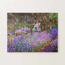 De tuin van de kunstenaar in Giverny door Monet Fi Legpuzzel