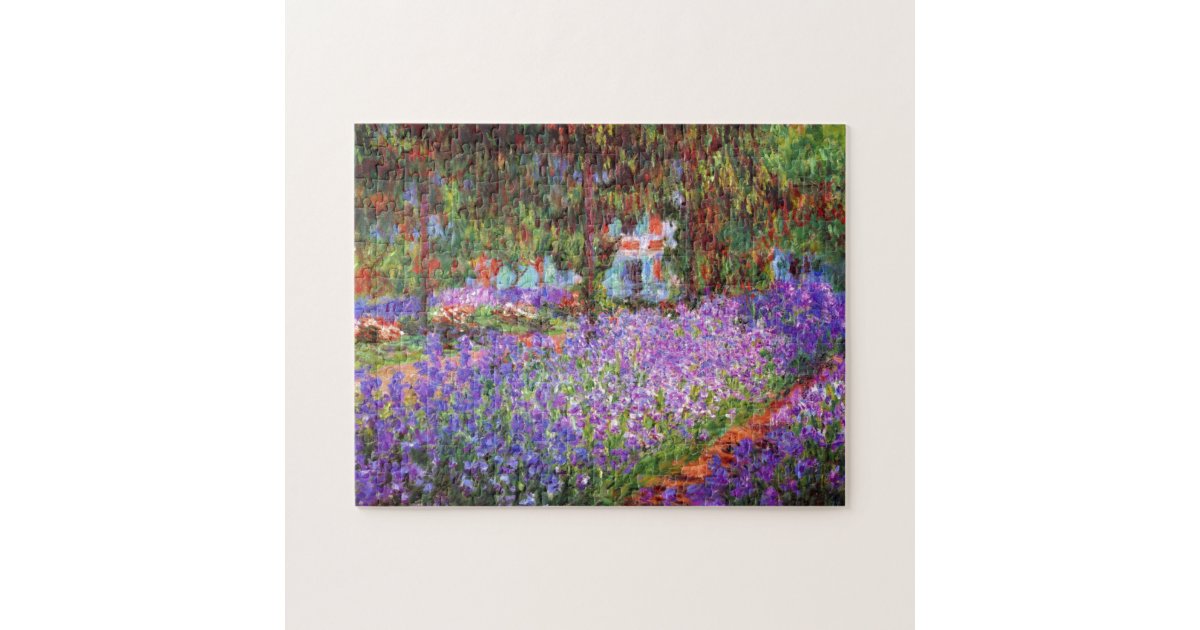 De tuin van de kunstenaar in Giverny door Fi Legpuzzel Zazzle.nl