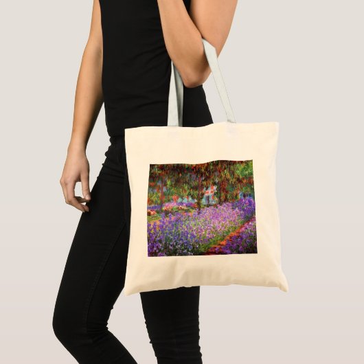 De tuin van de kunstenaar in Giverny door Monet Tote Bag (Voorkant (product))