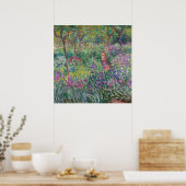 De tuin van de kunstenaar in Giverny, Monet Poster (Keuken)