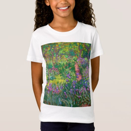De tuin van de kunstenaar in Giverny, naar Claude  T-shirt (Voorkant)