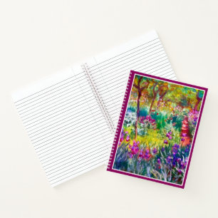 De tuin van de kunstenaar in Giverny Notitieboek