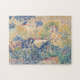 De tuin van de kunstenaar in Saint-Clair   1904-5 Legpuzzel