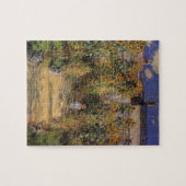 De tuin van de kunstenaar in Vetheuil door Claude  Legpuzzel (Horizontaal)