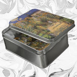 De tuin van de kunstenaar in Vetheuil door Claude  Puzzel<br><div class="desc">De tuin van de kunstenaar in Vetheuil (1880) van Claude Monet is een schilderij van de impressionistische kunst met een mooie natuur. Een jong meisje wordt geflankeerd door de hoge zonnebloemen die tijdens het zomerseizoen gele zonnebloemen bloeien. Een kind staat op een pad in de tuin van Monet in Vetheuil...</div>