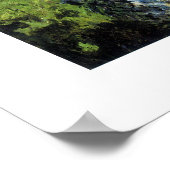 De tuin van de kunstenaar in Vetheuil Poster (Hoek)