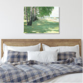 De tuin van de kunstenaar in Wannsee, 1918 Canvas Afdruk (Insitu (Slaapkamer))