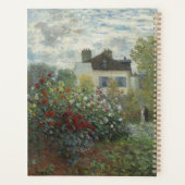 De tuin van de kunstenaar met Dahlias Planner (Achterkant)