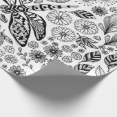 De tuin van de libel cadeaupapier (Hoek)