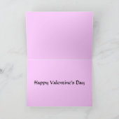 De Tuin van de Valentijnsdag van Liefde Feestdagen Kaart (Binnen)